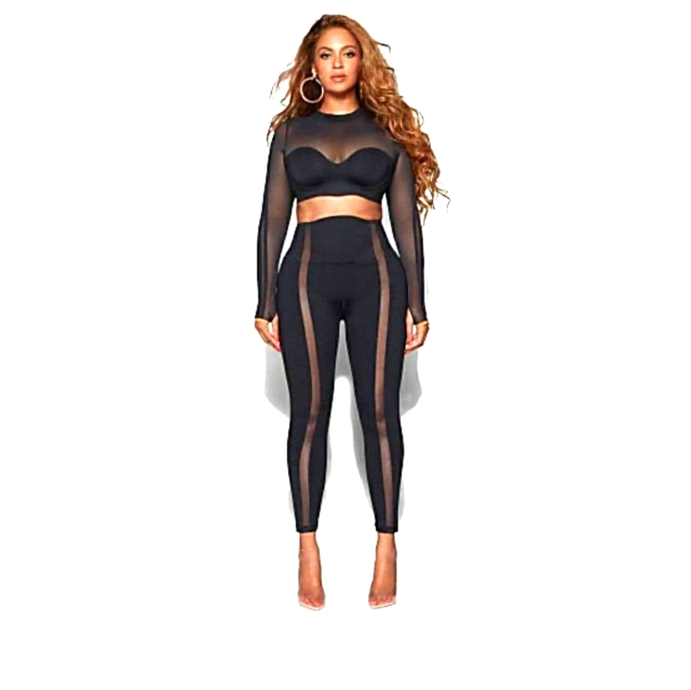 🚨IVY PARK MESH PANEL TIGHTS M